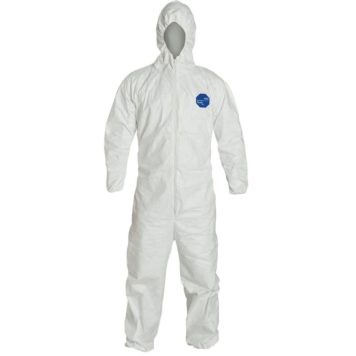 Lakeland Lakeland 01428 Tyvek White Coveralls, Box of 25 - $199.99 at BOTACH 