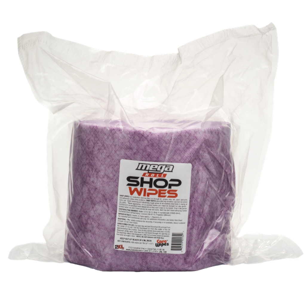 2XL High Performance Shop 8x6 Wipes 400 Count