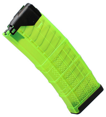 Lancer L5AWM 5.56mm 30-Rounds Translucent ALIEN GREEN Magazines