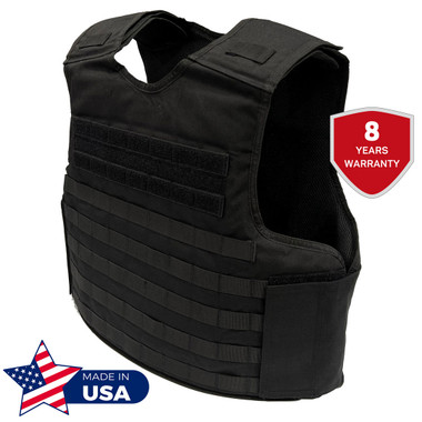 BattleSteel Level 3A Tactical Armor w/Internal Hard Plate Compartments ...