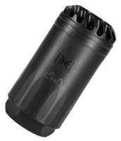 The OSS-HUXWRX Blastphemy is a multi-caliber blast deflector constructed with 17-4 stainless steel and is compatible with all HUXWRX HX-QD Muzzle Brakes and Flash Hiders (up to .338). Designed to redirect the blast forward protecting the shooter and bystanders from micro-concussions and overpressure, it also doubles as a thread protector for your muzzle device. It is ideal for shooting against cover and/or in the prone position. Similar to HUXWRX muzzle devices, the Blastphemy is coated with C-Ceries Cerakote for greater durability and corrosion resistance and is available in Black, 