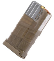 Lancer L7AWM 7.62mm & 6.5CM 20-Round Magazine Translucent FDE