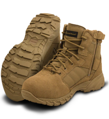 Smith & Wesson 810303Breach 2.0 Coyote Side-Zip Boots