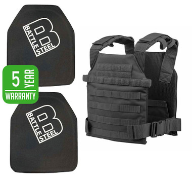 Battle Steel Tactical Armor Deal Level 3 10x12 Plates & Carrier