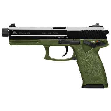Heckler & Koch Mark 23 V1 .45ACP 5.87" 12rd Pistol TB, OD Green