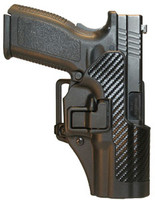 Blackhawk 410542BK-R Serpa CQC OWB Size 42 Matte Black Polymer Belt Loop/Paddle Fits 1911 Commander Right Hand