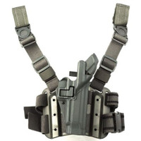 BlackHawk 430604FG-R Serpa Tactical Holster Level 3 fits Beretta M9/M9A1/92/96 Right Hand