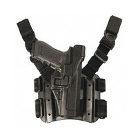 Blackhawk 430625BK-R Serpa Tactical Level 3 Holster, for Smith & Wesson MP, Right Hand