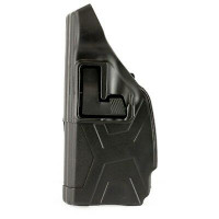 BLACKHAWK 44HT01BK-L ACTIVE RETENTION HIP CARRY DUTY HOLSTER FOR TASER X2 LEFT HAND