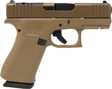 Glock 43X MOS Coyote 9mm Pistol