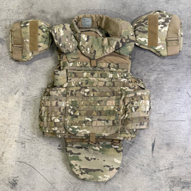 MSA Paraclete RMV024 Multicam Tactical Armor Carrier XL Full Kit