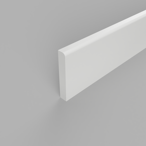 1/4 Inch Bullnose Skirting (L)2400mm (H) 110mm (D) 18mm
