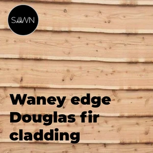 waney edge douglas fir cladding