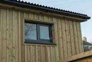 Board and batten cladding Board and batten cladding
