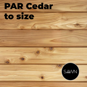1.8m Western Red Cedar Planed All Round to Size 1.8m Western Red Cedar Planed All Round to Size