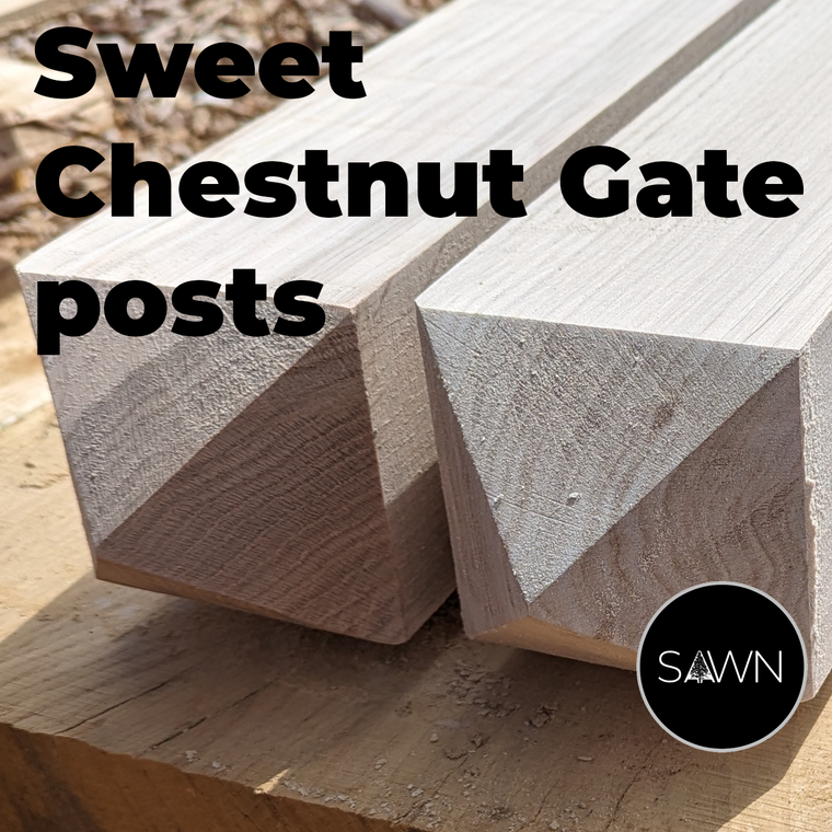 Sweet Chestnut Gate posts