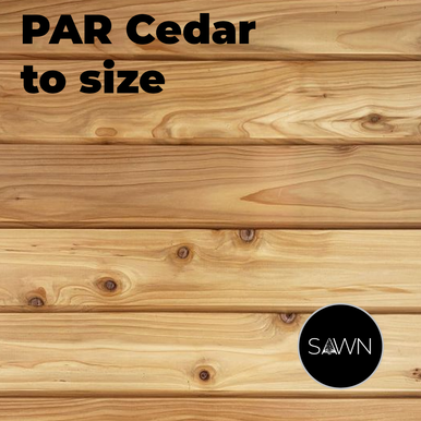 1.8m Western Red Cedar Planed All Round to Size