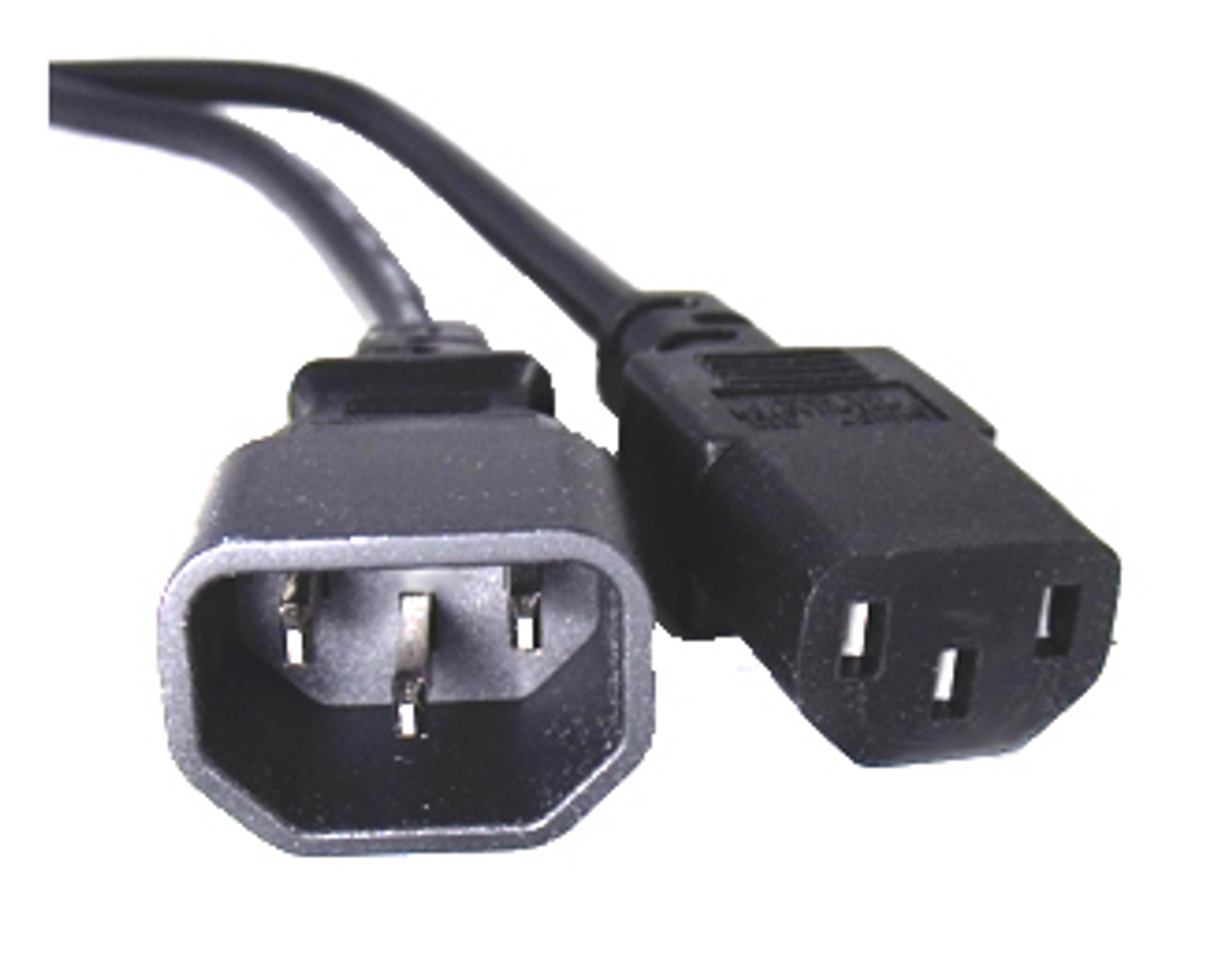 1.5M power cord - C13 IEC to C14 IEC- Black