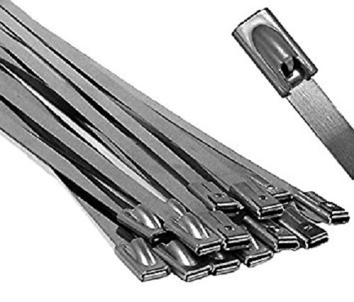 Stainless Steel Cable Tie,  4.6mm x 250mm (Bags of 100)