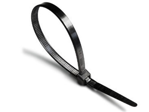 7.6 x 450mm Cable Tie Black  (Pack of 100)
