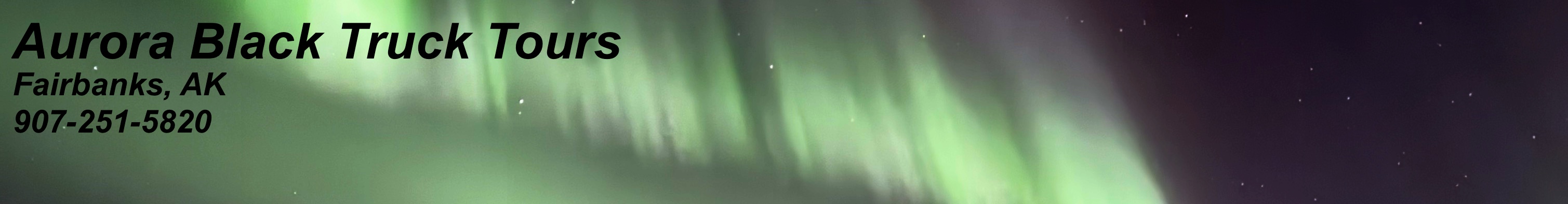 Aurora Black Truck Tours