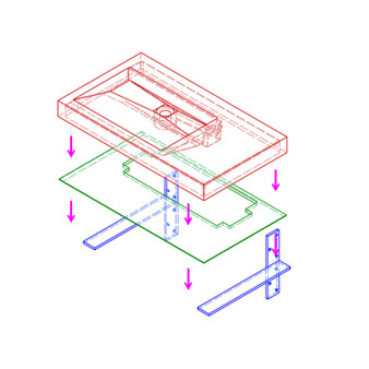 Wall Stud Wall Mounting Kit