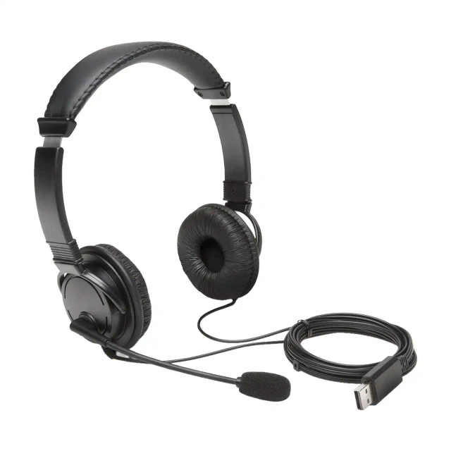 Kensington USB-a Headphones with Mic