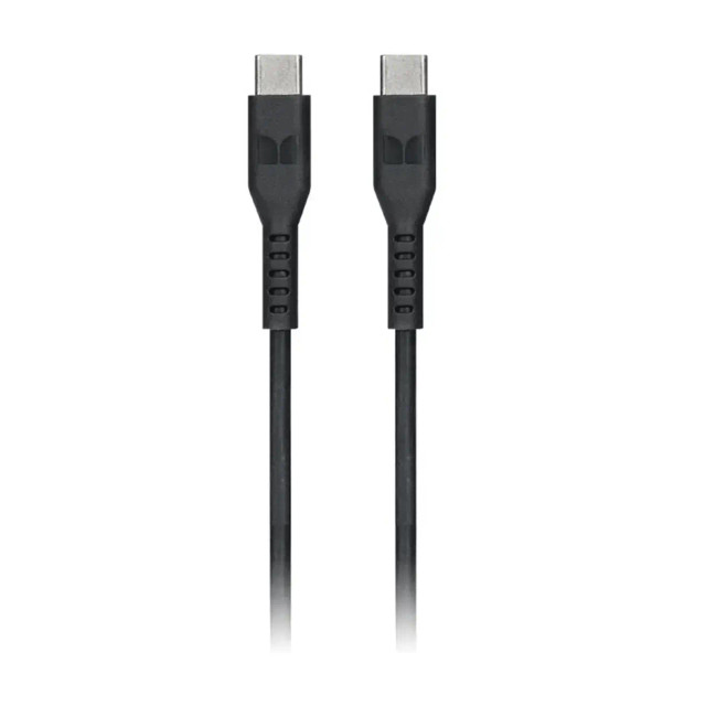 Monster USB-C to USB-C Thermo Plastic Elastometer Cable Black 2m [MT-2MCTOCTB]