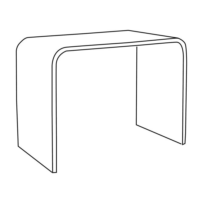Konfurb Link Table - Natural KON144-Wd