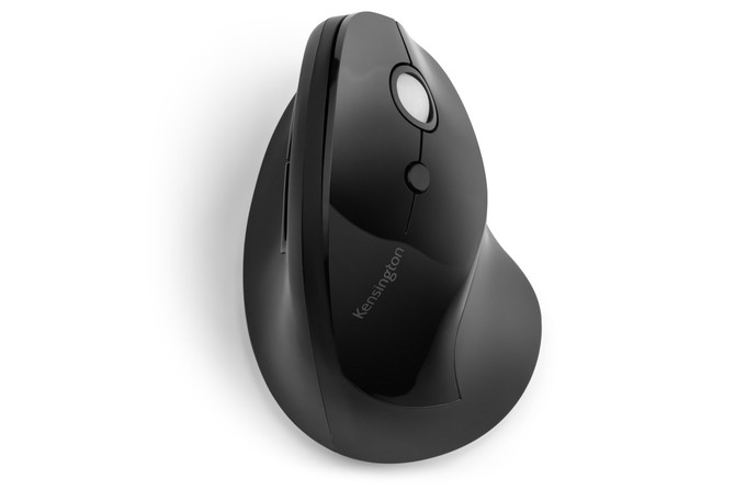 MOUSE WIRELESS PRO FIT VERTICAL BLACK KENSINGTON