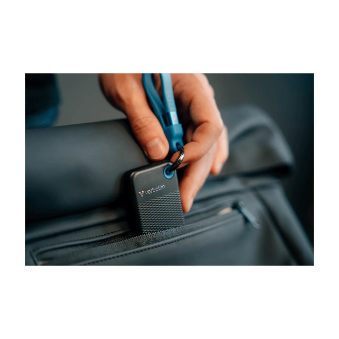VERBATIM POCKET SSD USB 3.2 GEN 2 2TB BLACK/BLUE