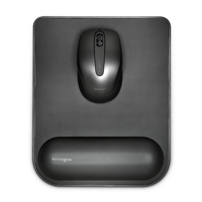 KENSINGTON ERGOSOFT WRIST REST BLACK