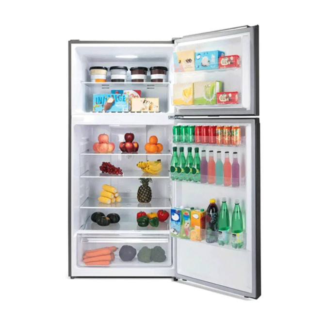 Nero 480L Fridge/Freezer Stainless Steel - 