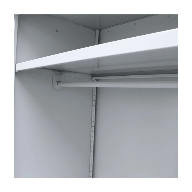 Top Shelf with Rail for GO Steel Cupboard