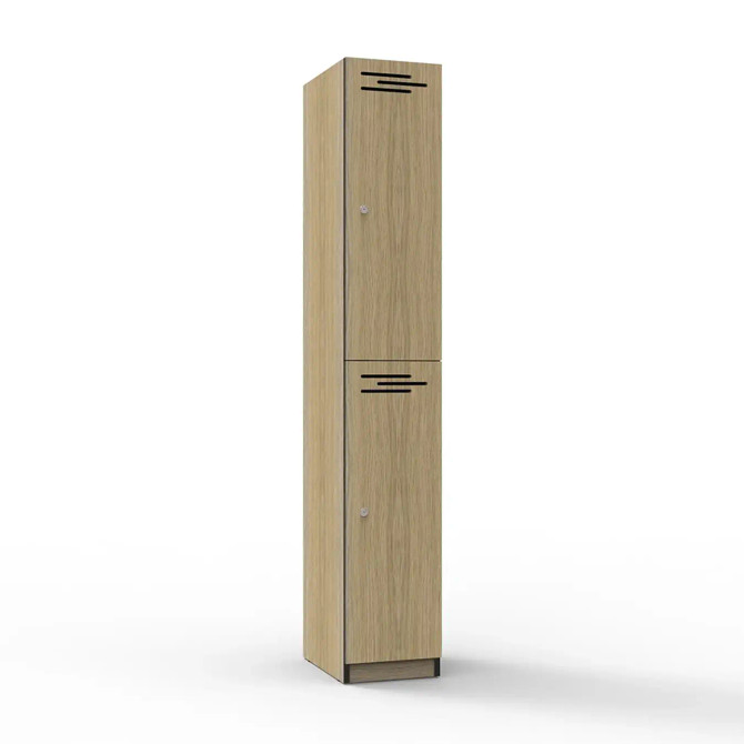 2 Door Melamine Locker