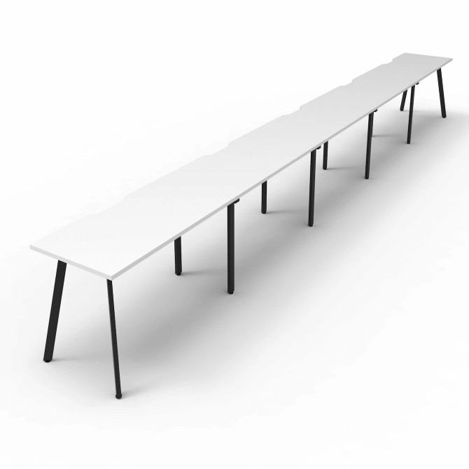 Eternity Single Sided Workstation (3, 4 or 5 Pods)