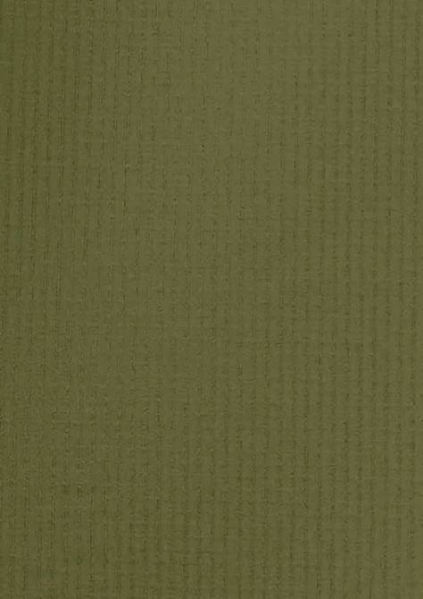 A textured fabric in a muted olive green colour. The material appears to be suitable for outdoor wear.