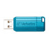 VERBATIM STORE 'N' GO PINSTRIPE USB DRIVE 16GB BLUE
