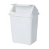 Rectangular White Swing Top Bin 38L