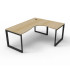 Infinity Loop Leg Corner Workstation