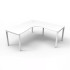 Infinity Profile Leg Corner Workstation