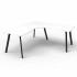 Eternity Single Sided Workstation (3, 4 or 5 Pods)