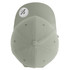 A light green six-panel cap with a curved brim, featuring a logo on the side.