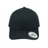 A dark green Classic 5 Panel Cap with a curved brim and a logo patch on the side.