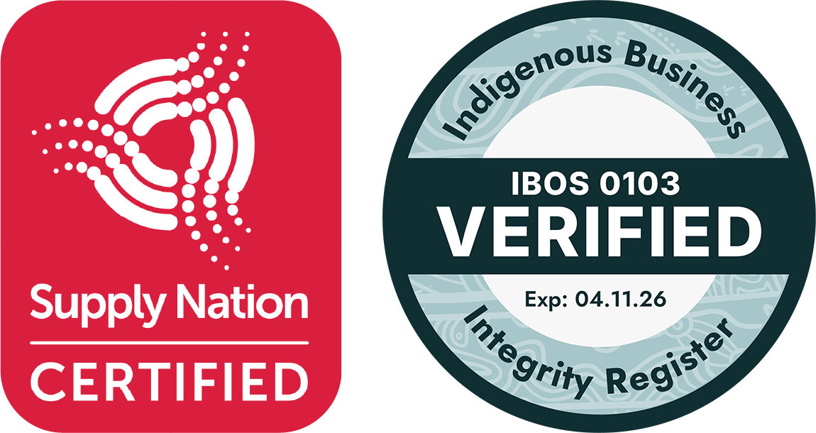 Supply Nation Certified and IBIR Certified logos