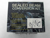 Rectangular Sealed Beam Composite Headlight Conversion Set of 2