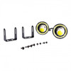 Upper Nose White LED Halo Fog Lights for Ford Mustang Eleanor Shelby Fastback