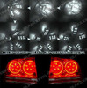 Skoda Citigo Tail Lamps White Spider Light Bulbs Set Škoda Custom Lite Pair