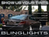 BlingLights Brand Tinted Protective Taillight Film Covers for Hyundai Equus