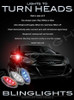 Dodge Attitude LED Side Marker Turnsignal Lights Lamps Turn Signal Signalers Markers Blinkers